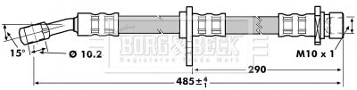 BORG & BECK Jarruletku BBH7019